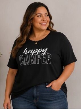 Torrid Happy Camper Tee Shirt